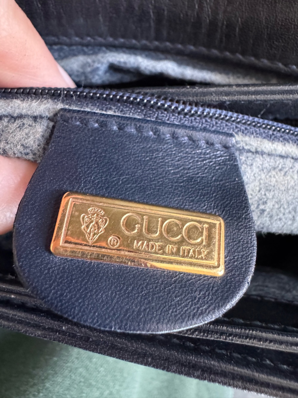 Gucci Vintage Micro GG Monogram Messenger Shoulder/Crossbody Bag with COA - Picture 10 of 14